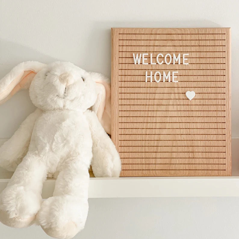 Wooden Letter Message Board Photo Decor