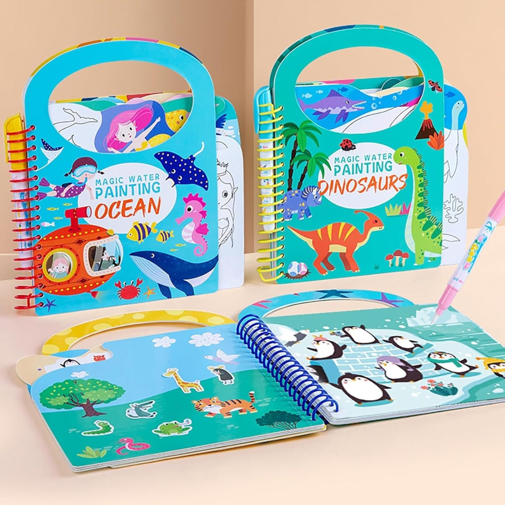 Magic Water Painting Animals