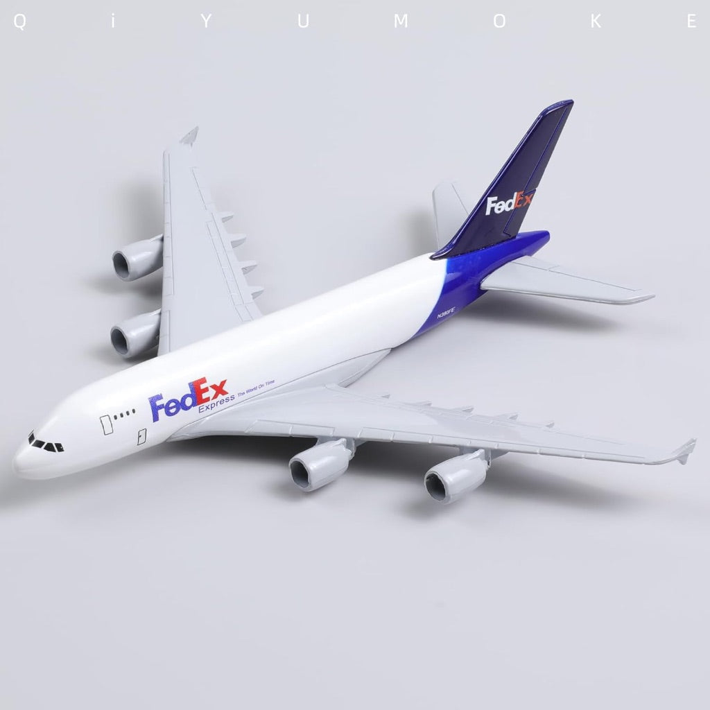16cm FedEx A380 Plane Model