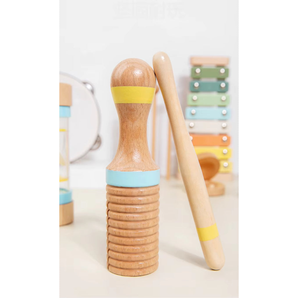 6pc Boho Musical Instruments