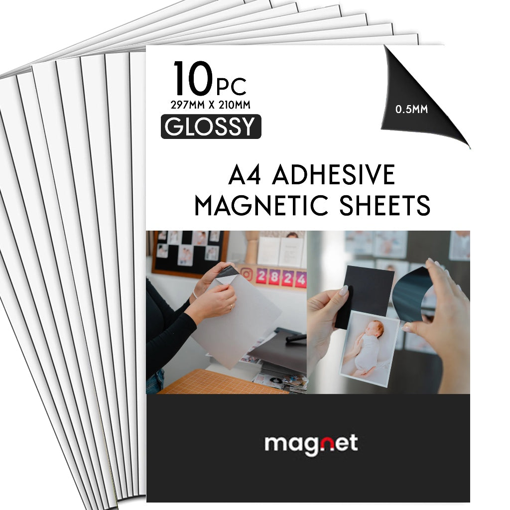 Adhesive Flexible Magnetic Sheets