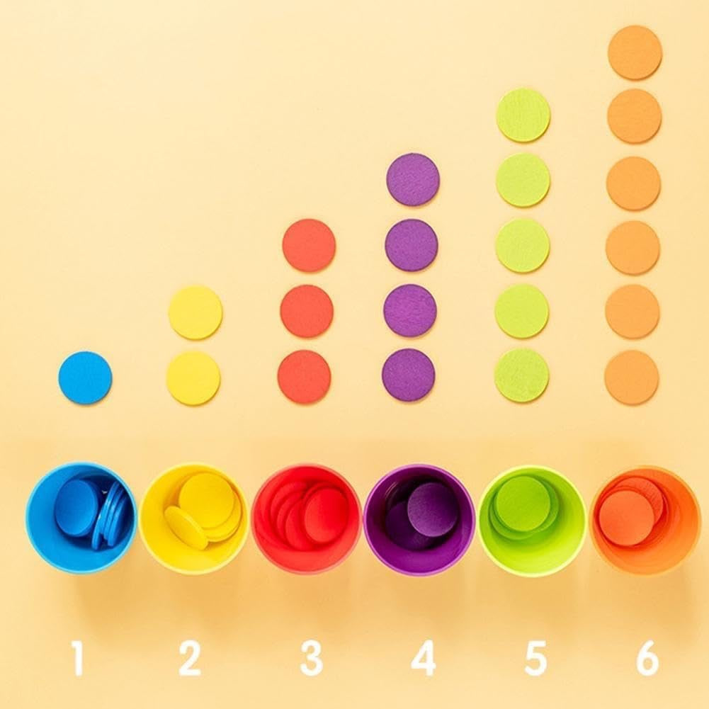 Color Classification Stacking Cups