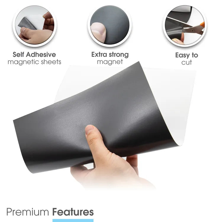 Adhesive Flexible Magnetic Sheets