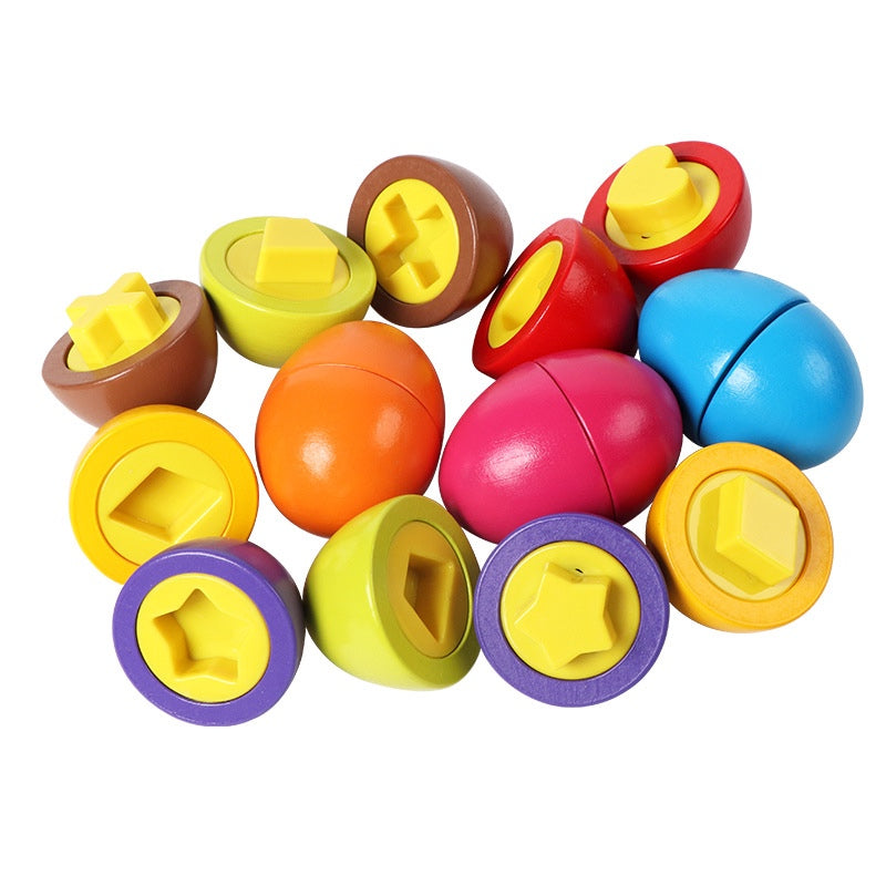 Matching Eggs Shapes