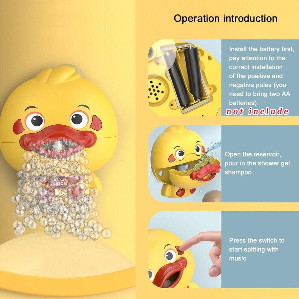 Duck Bath Bubble Maker