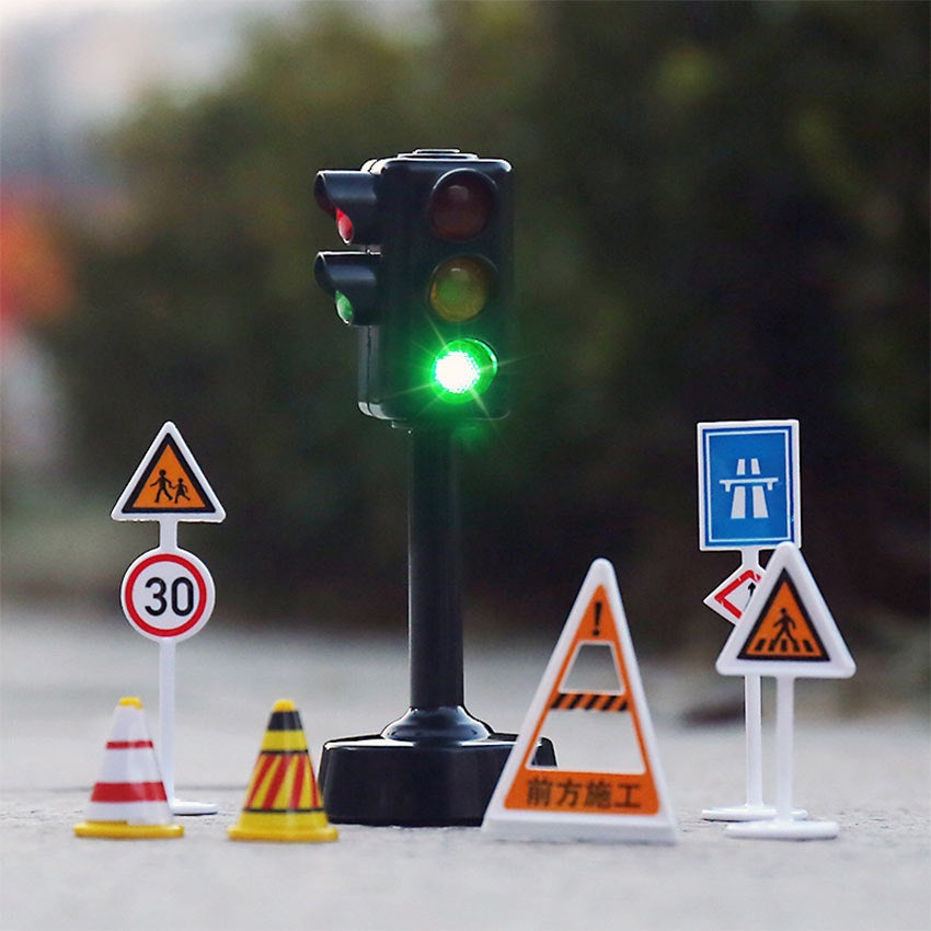 Traffic Light Road Signs