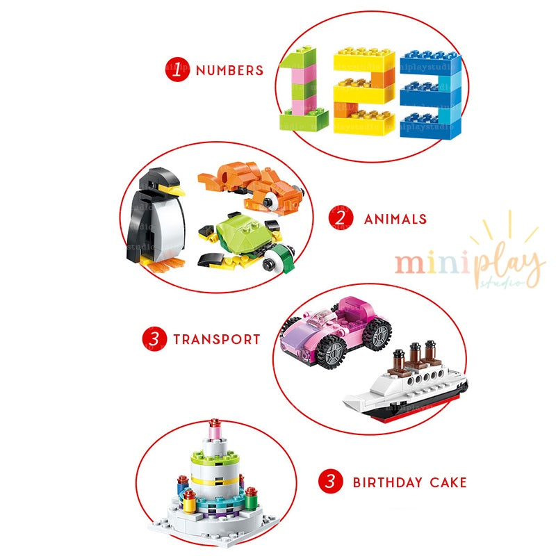 460pc Lego Building Blocks