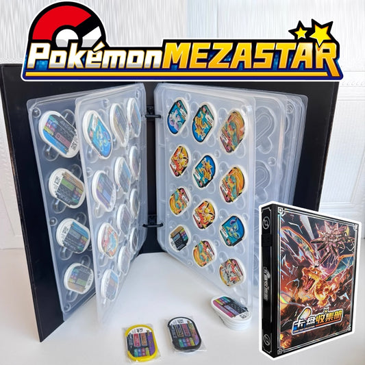 Pokemon Mezastar Tags 72pc Storage Album Collection