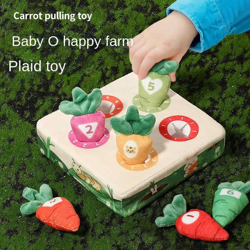 Pluck Carrots Sensory Toys