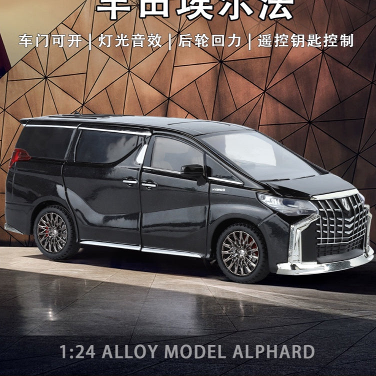 1:24 Toyota Alphard Pull Back Car