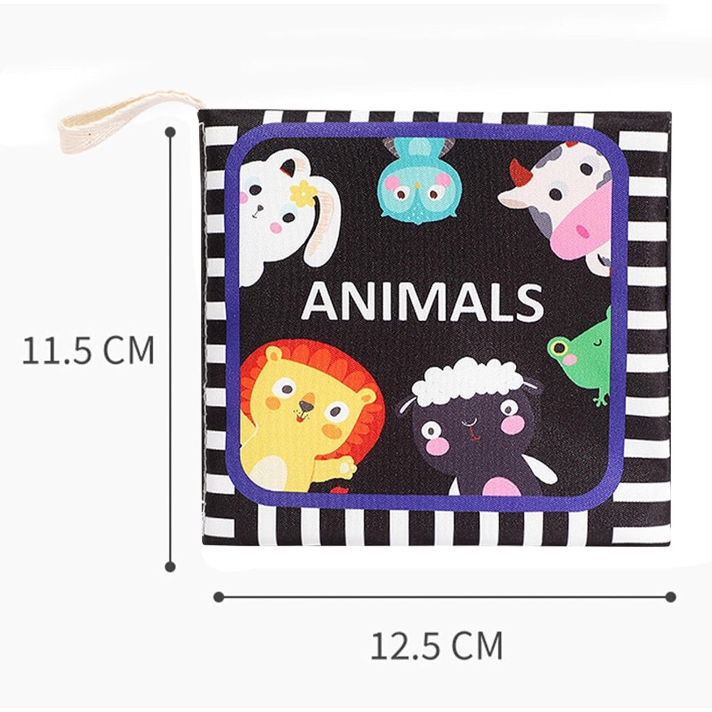 Baby Crinkle High Contrast Sensory Book