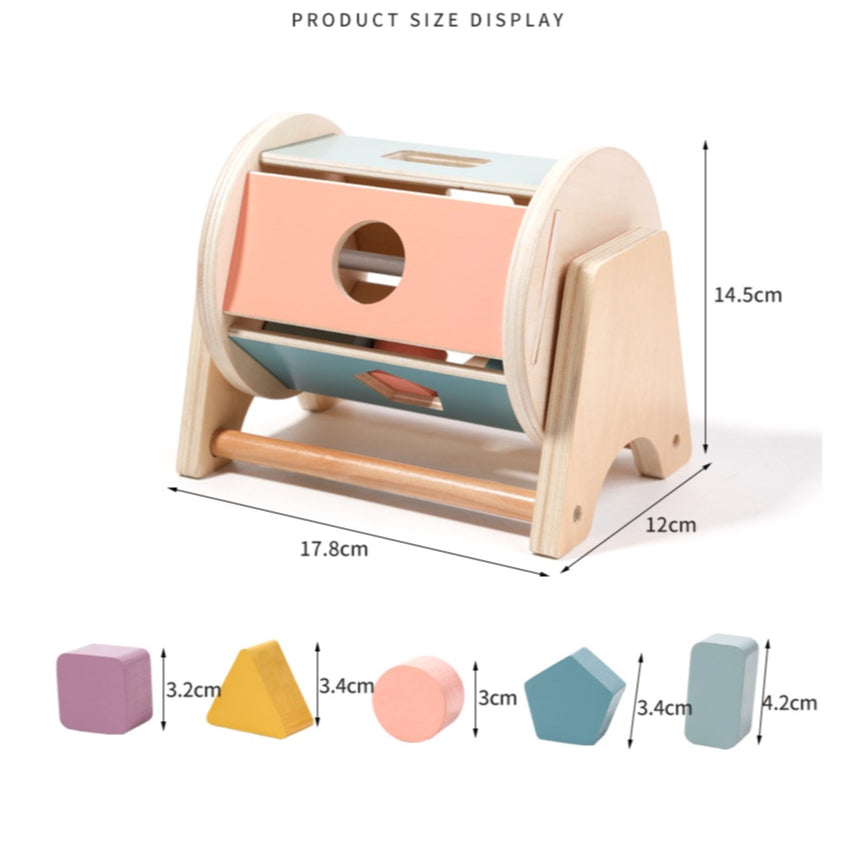 Shapes Spinning Drum