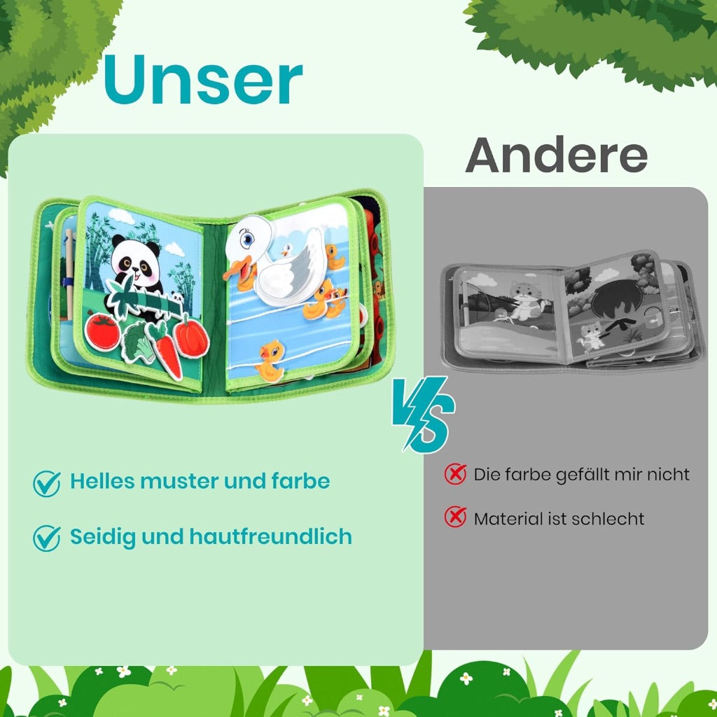 Forest Animals Busy Board Montessori Toy