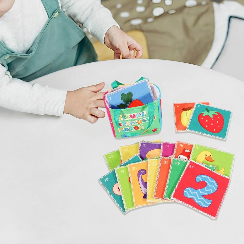 Visual Stimulus Fabric Cards