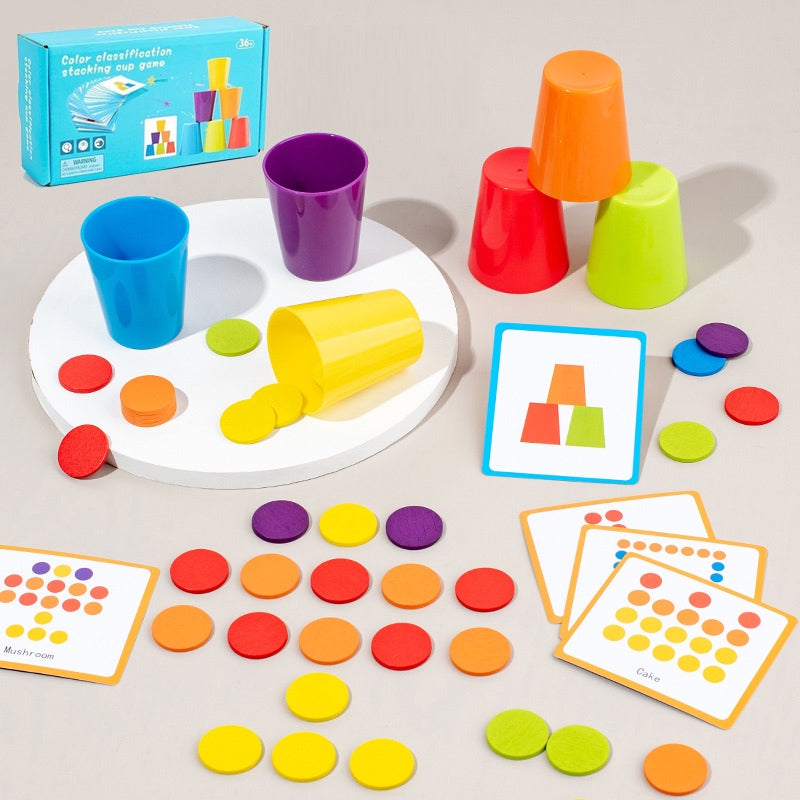 Color Classification Stacking Cups