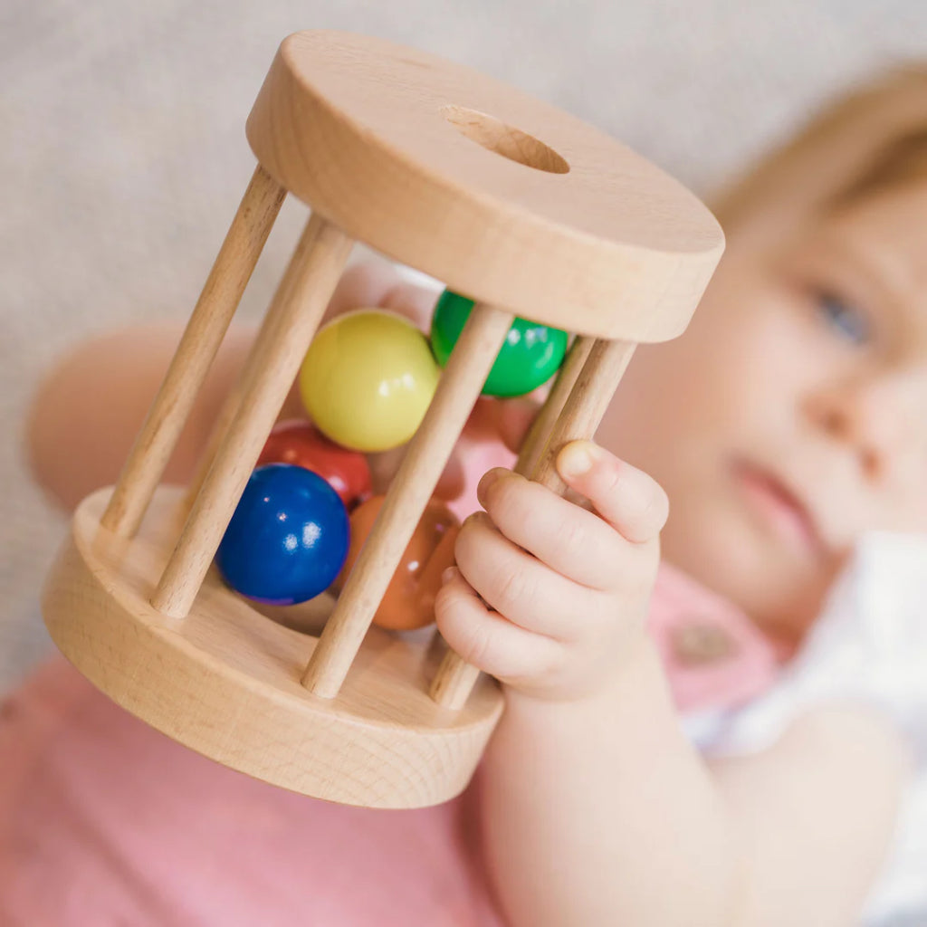 Cylinder Rolling Rattle Balls