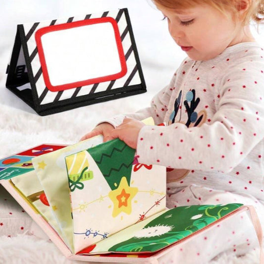 Baby Tummy Time Sensory Mirror Infant Toys