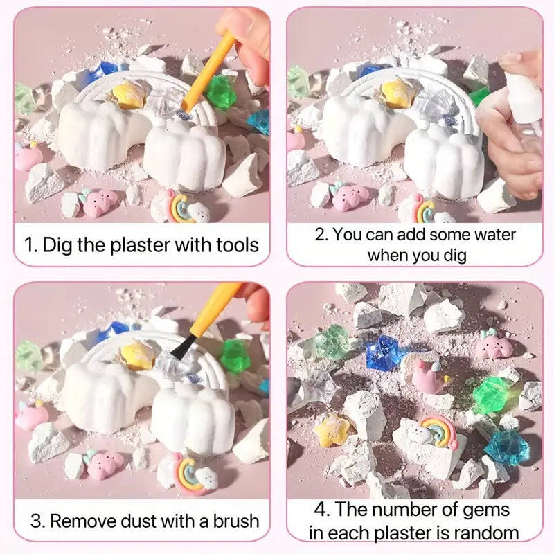 Rainbow Excavation Digging Toy