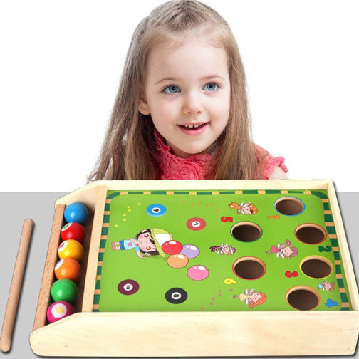 Wooden Pool Table Billiard Tabletop