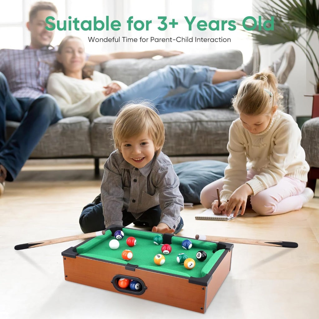 Mini Billiard Pool Tabletop 35cm