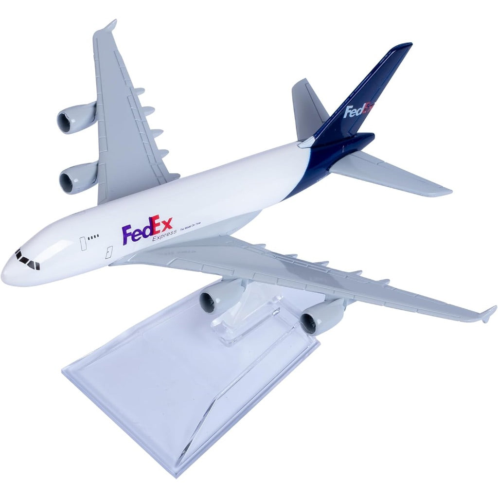 16cm FedEx A380 Plane Model