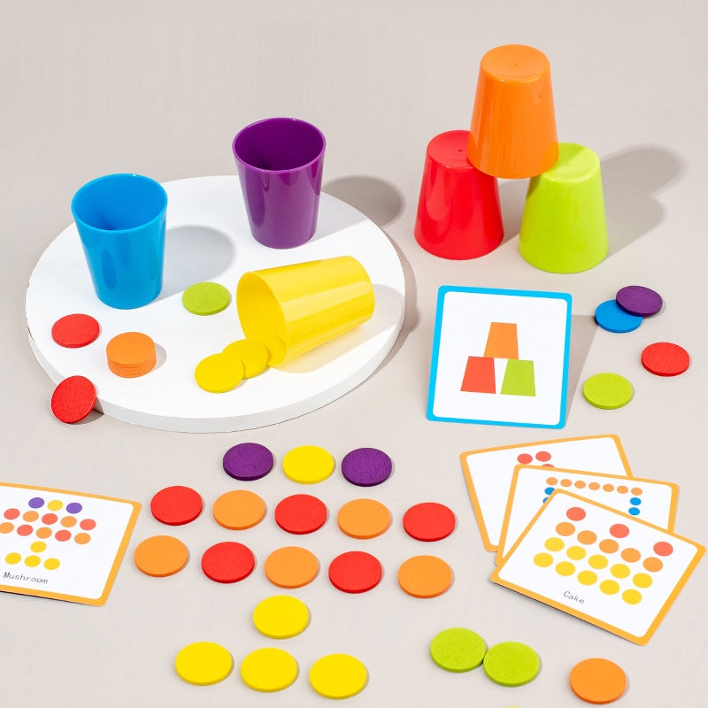 Color Classification Stacking Cups