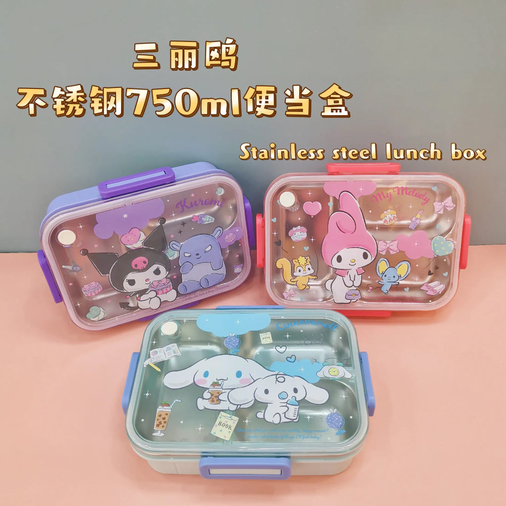 Sanrio Stainless Steel Lunch Box 750ml