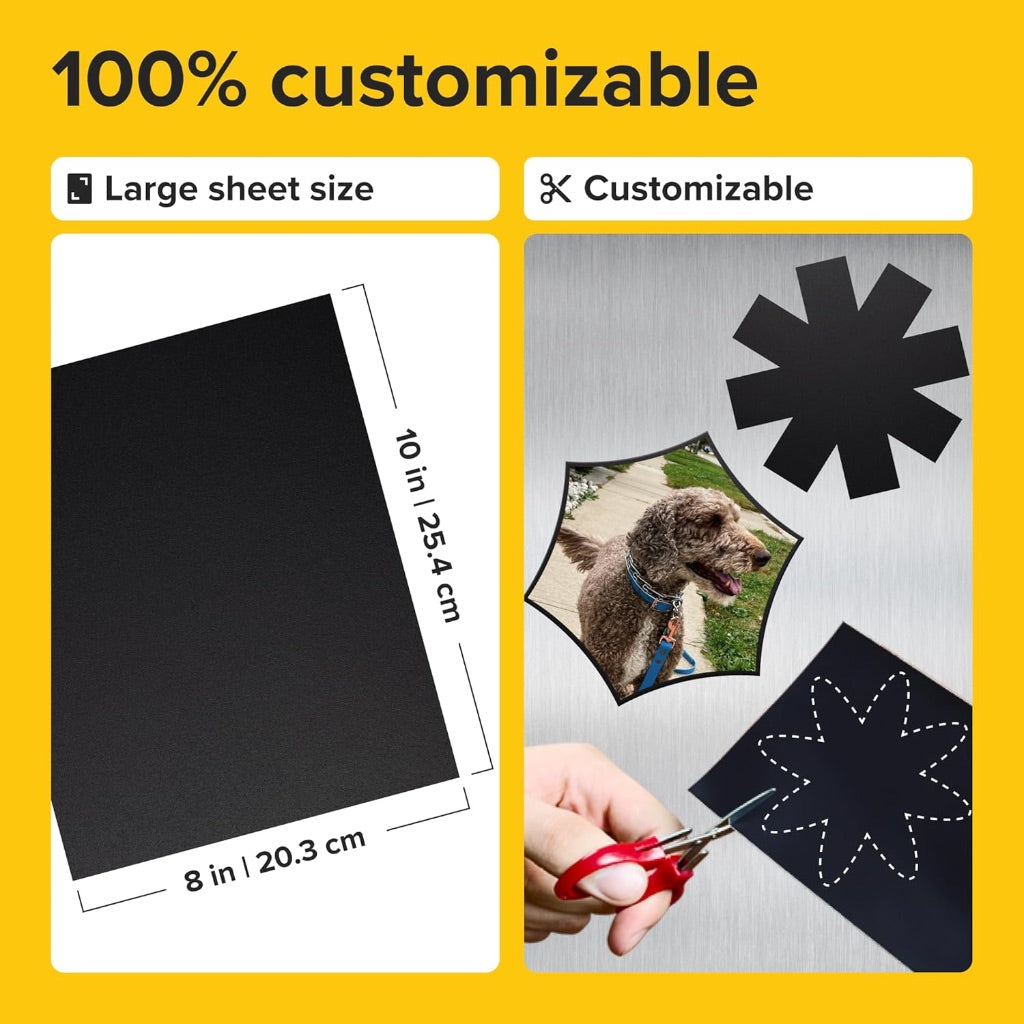 Adhesive Flexible Magnetic Sheets