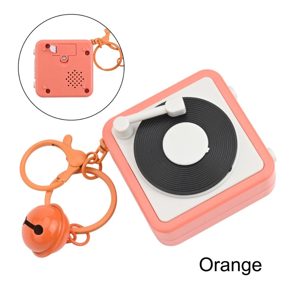 Vinyl Recorder Portable Keychain