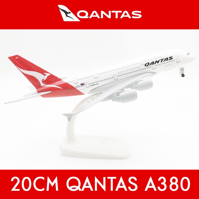 Qantas Australia Airlines A380 Aircraf Plane Model