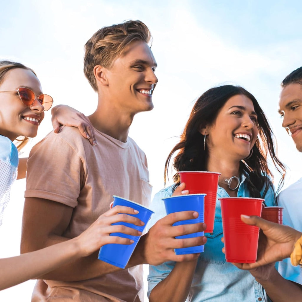 Beer Pong Game Cups Set