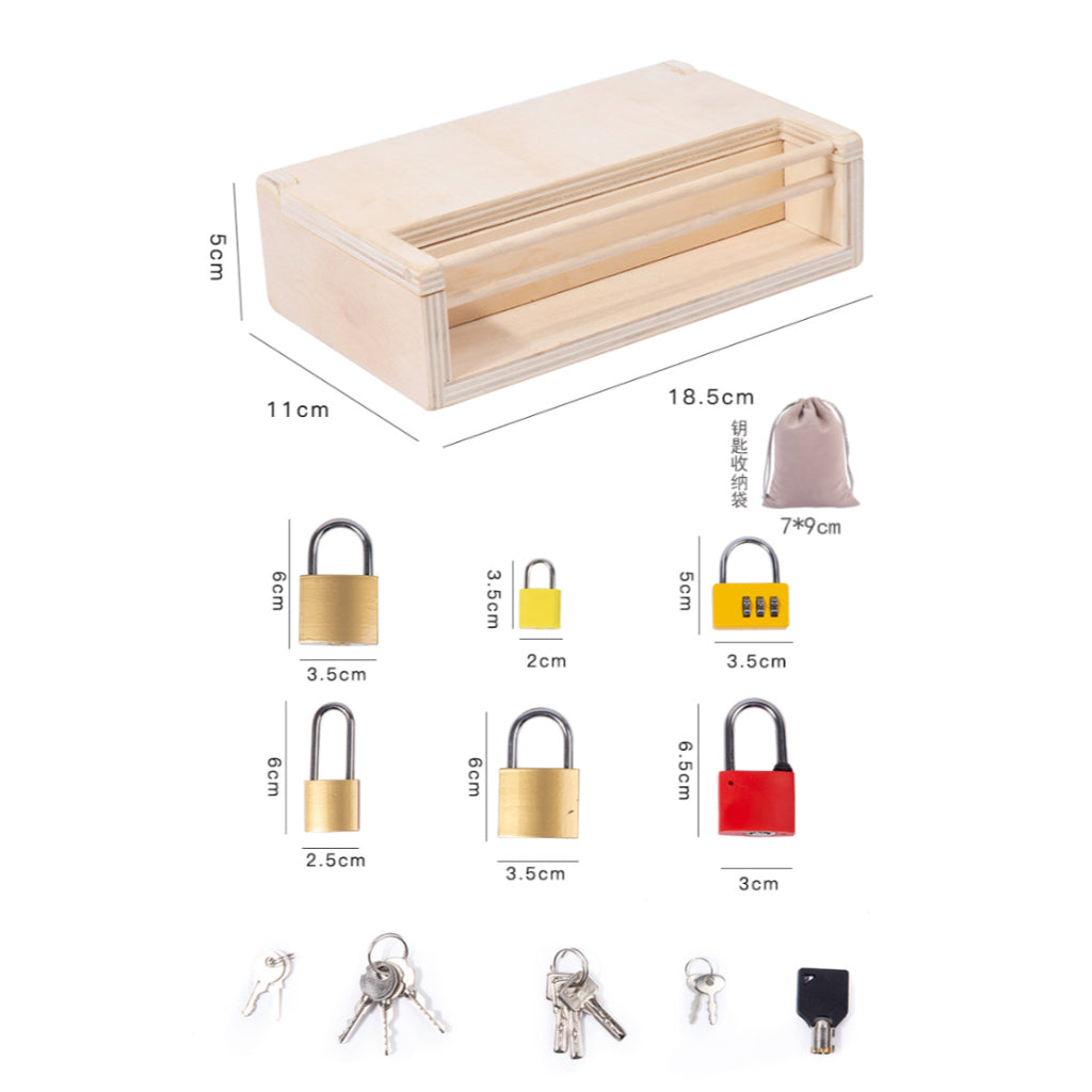 Montessori Openable Box Lock