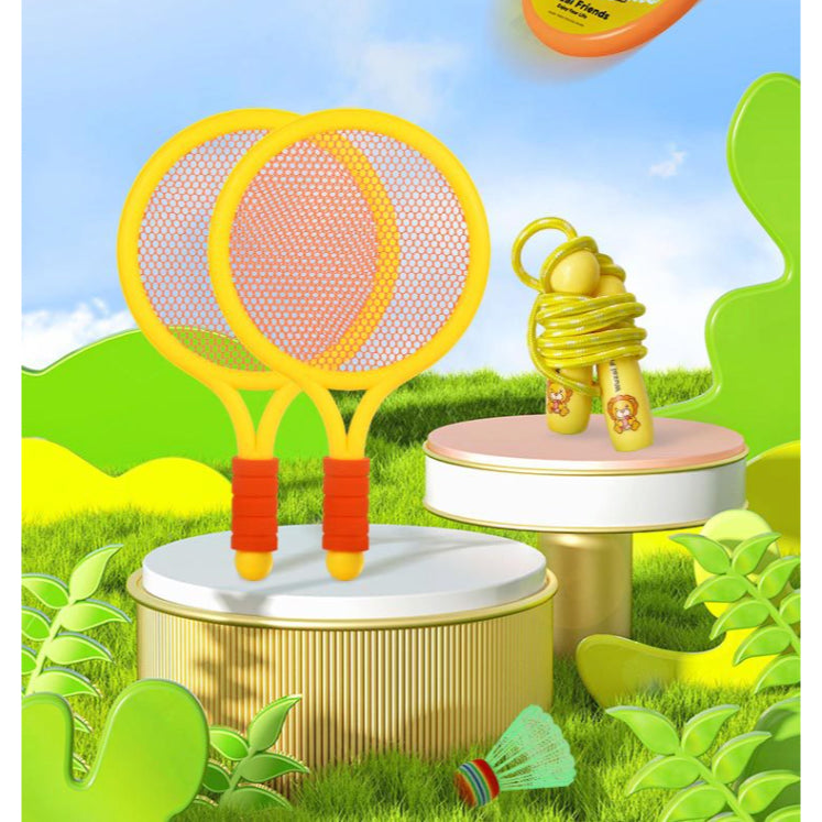 3in1 Outdoor Sports Set with Skipping Rope