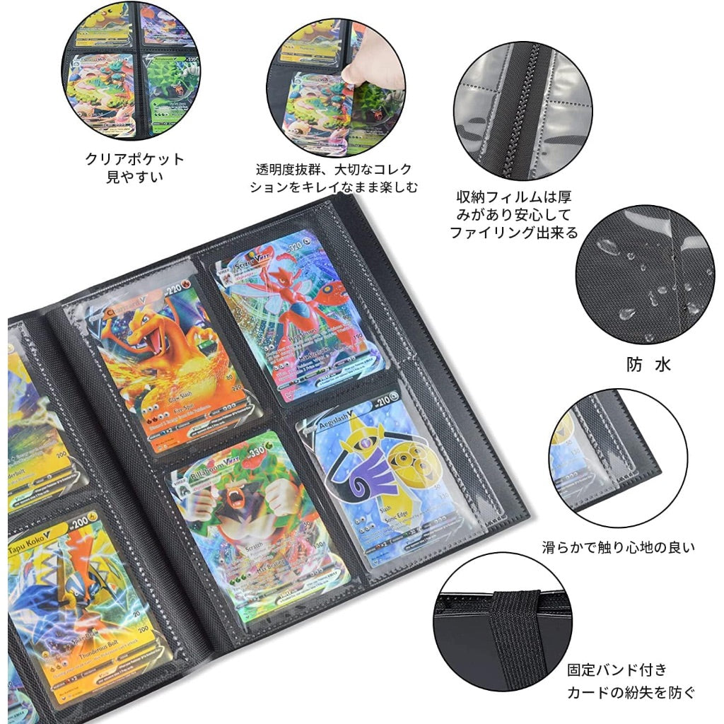 Trading Cards TCG Album Pokemon Card Folder