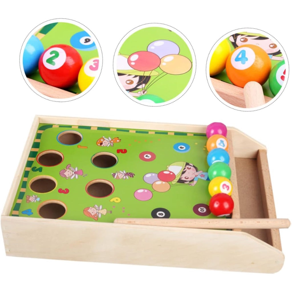 Wooden Pool Table Billiard Tabletop