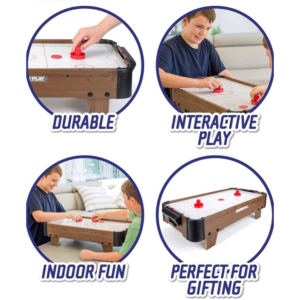Air Hockey Tabletop with Stand 69cm