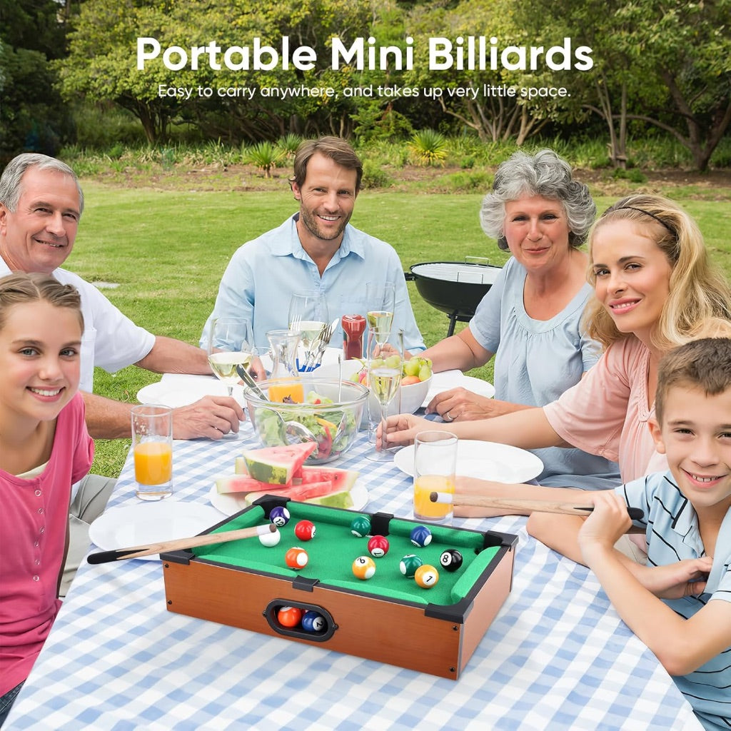 Portable Wooden Billiard Tabletop 51cm