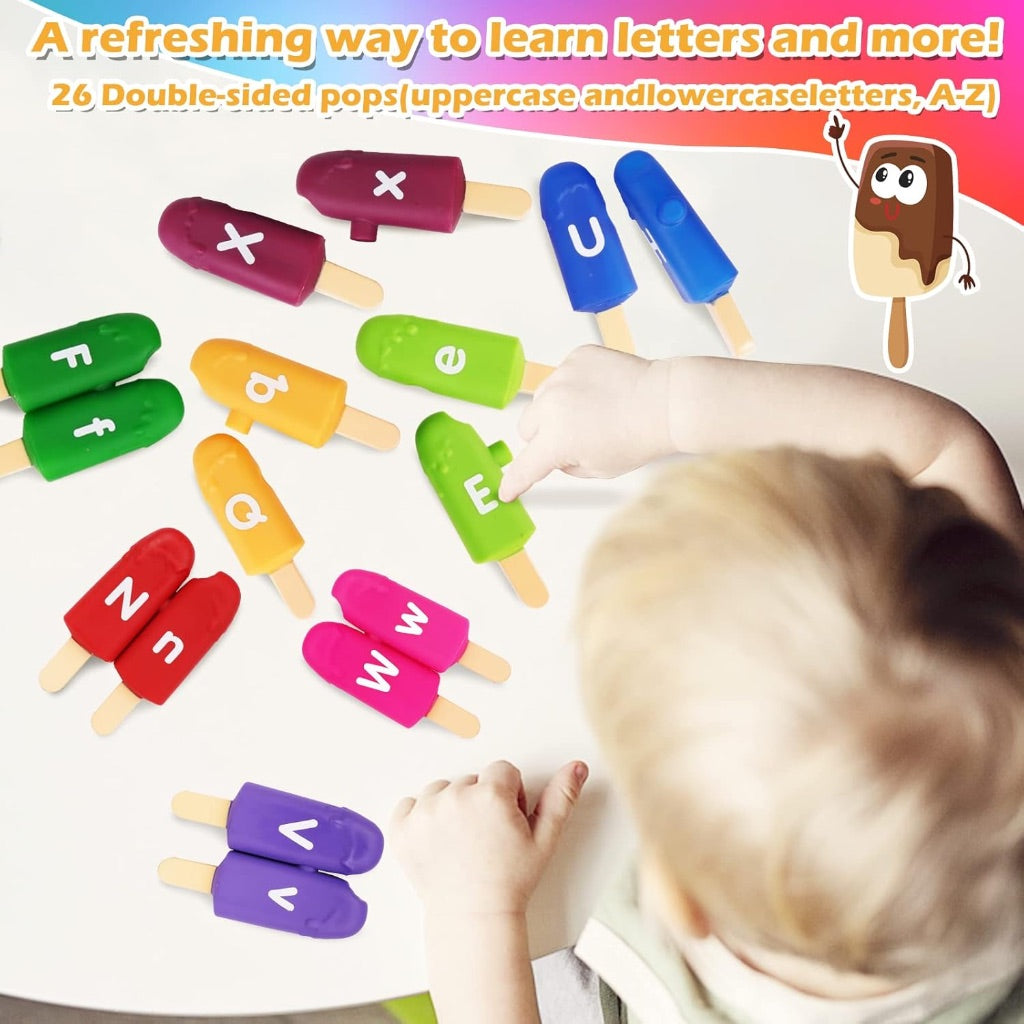 26pc Alphabet Ice Cream Matching Game