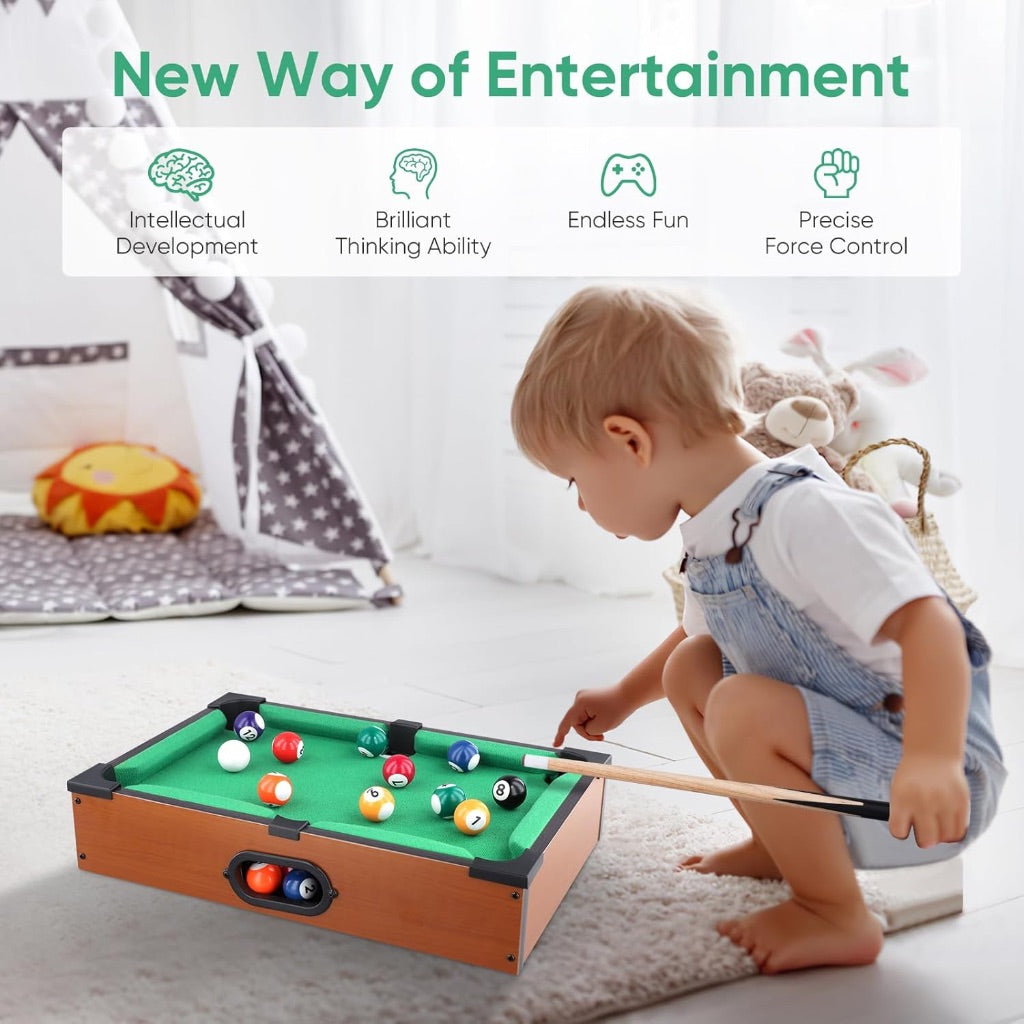 Portable Wooden Billiard Tabletop 51cm