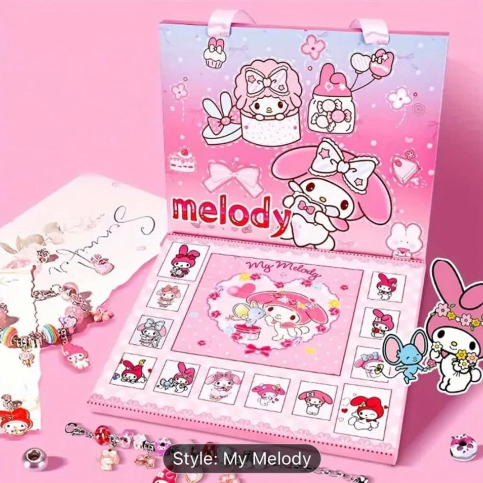 My Melody Blind Box Pink DIY Crafts Bracelet Making