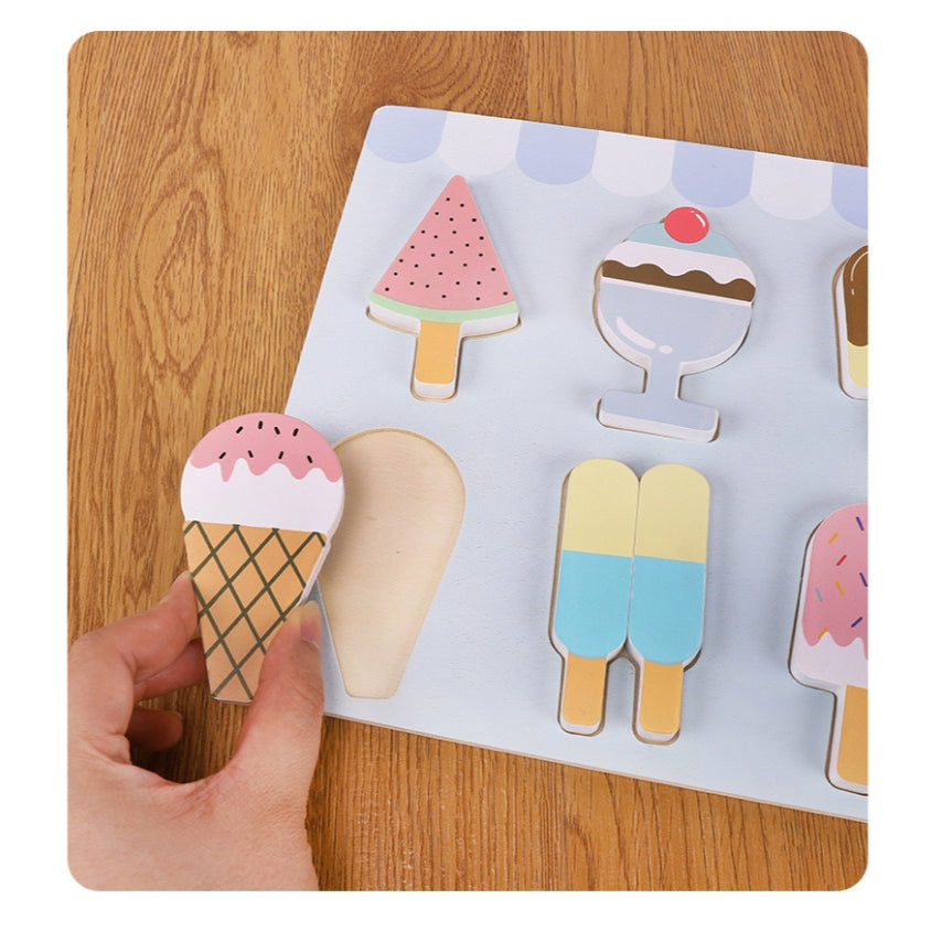 Pastel Ice Cream Puzzle