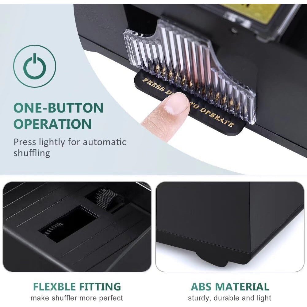 Wave Sensor Auto Electric Cards Shuffler