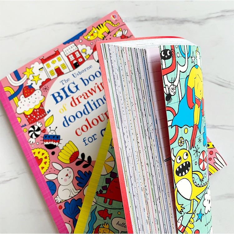 Big Book of drawings doodling colouring for Boys