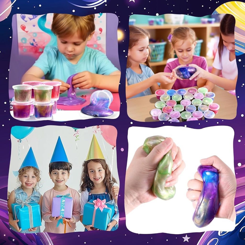 Galaxy Slime Squishy Toy