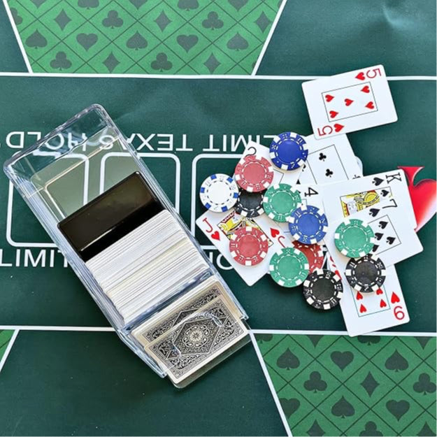Poker Playing Cards Dispenser Acrylic Shoe