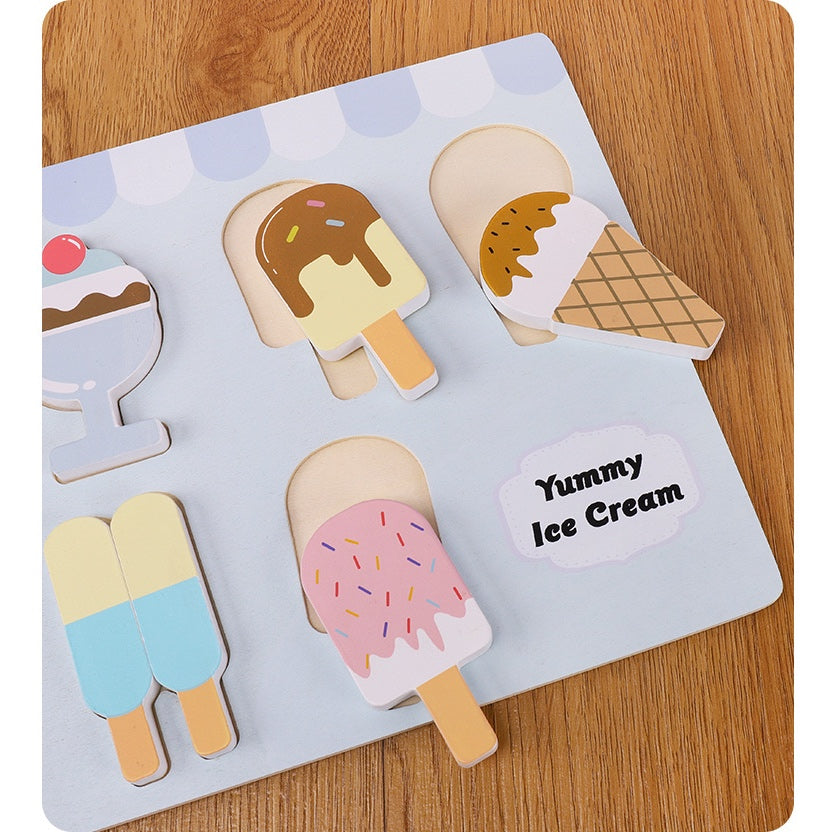 Pastel Ice Cream Puzzle
