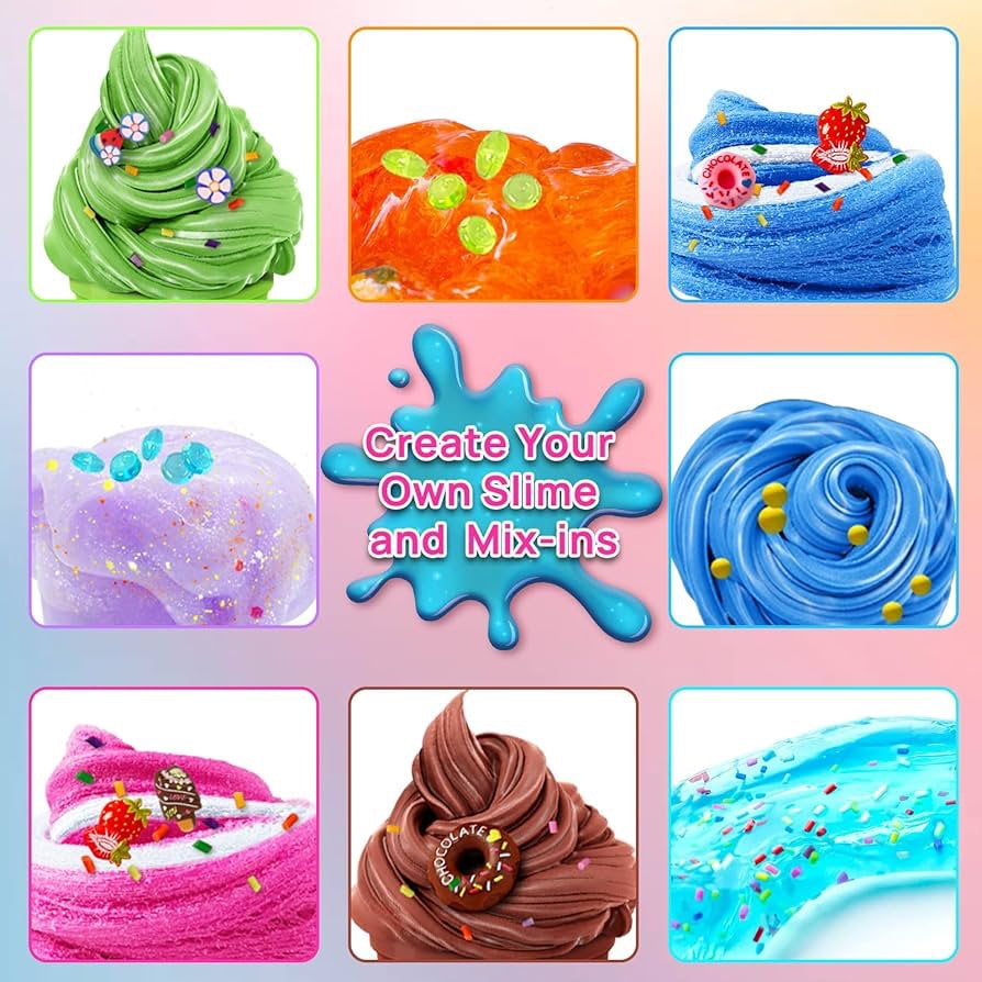 Slushie Ice Cream Crunchy Slime Children Stress Relief Toy
