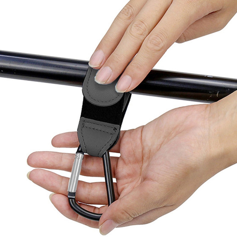 Leather Stroller Hooks