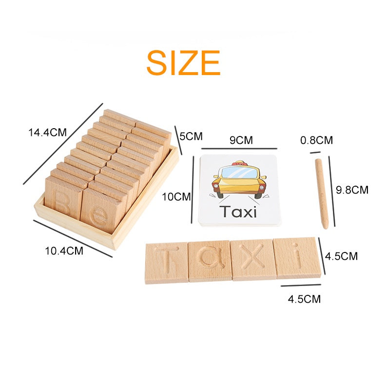 Alphabet Block ABCDE