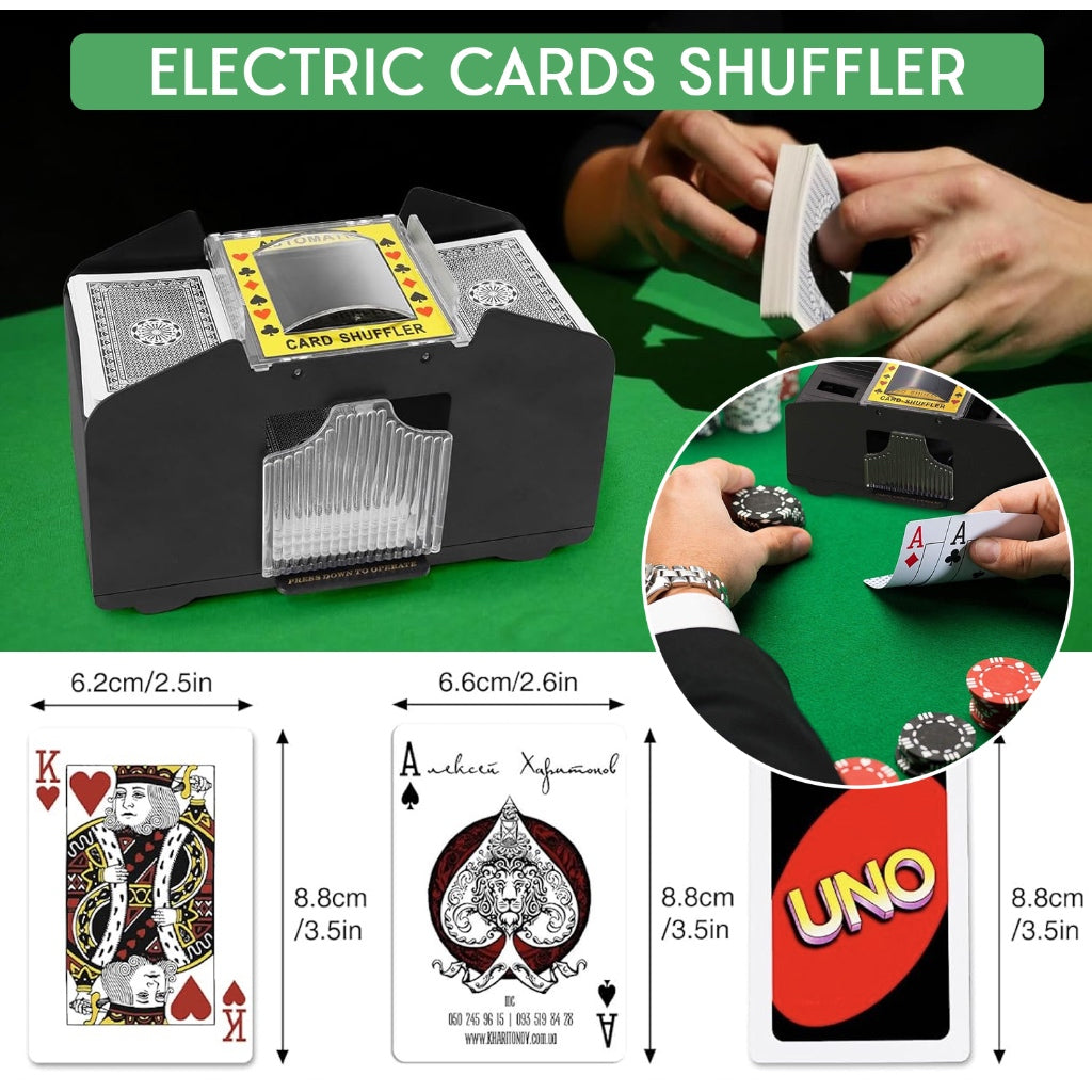 Automatic Poker Playing Cards Deck Shuffler